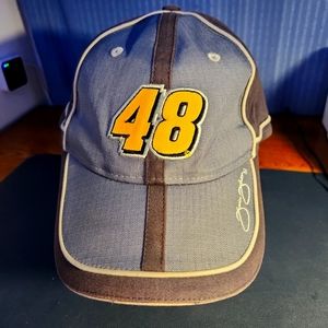 Jimmy Johnson #48 Nascar Lowes Racing Chase Authentics Hat. Nice